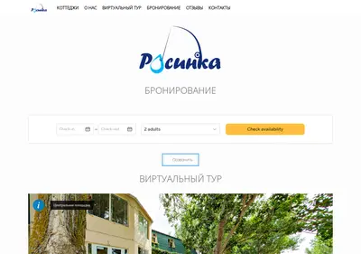 Снимок главной страницы bazarosinka.ru