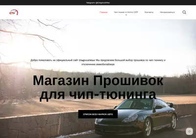 Снимок главной страницы chiptuningfiles.ru