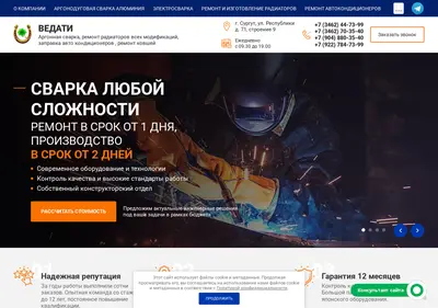 Снимок главной страницы avtoservicevedati.ru