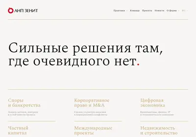 Снимок главной страницы anpzenit.ru