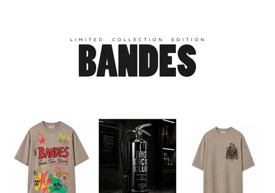 Снимок главной страницы bandes.ru