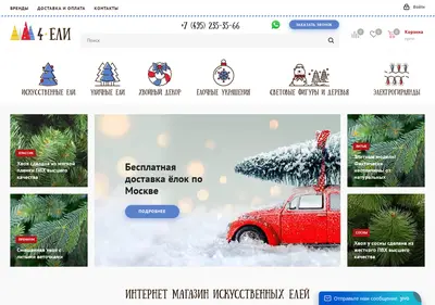 Снимок главной страницы 4eli.ru