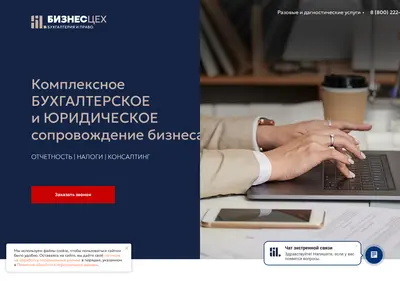 Снимок главной страницы b-ceh.ru