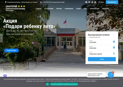 Снимок главной страницы alyans-spa.ru