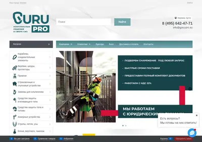 Снимок главной страницы guru-pro.su