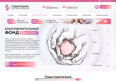 Снимок главной страницы chance.su