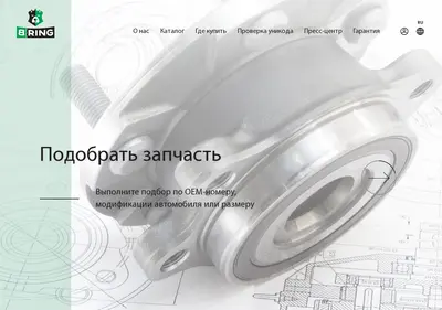 Снимок главной страницы b-ring.ru