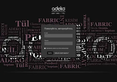 Снимок главной страницы adekodesign.ru