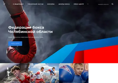 Снимок главной страницы boxing-74.ru
