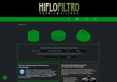 Снимок главной страницы hiflo.su