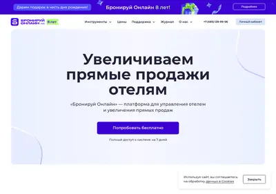Снимок главной страницы bronirui-online.ru