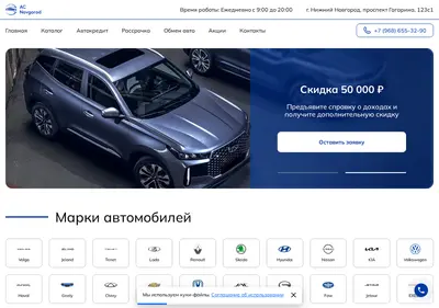 Снимок главной страницы ac-novgorod.ru