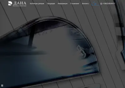 Снимок главной страницы dana.com.ru