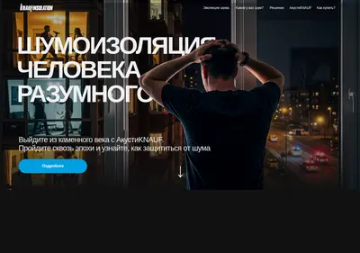 Снимок главной страницы akustiknauf.ru