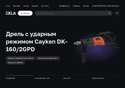 Снимок главной страницы exla.su