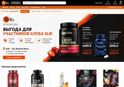 Снимок главной страницы 5lbkrsk.ru