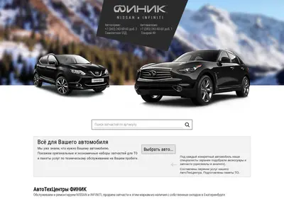 Снимок главной страницы am-finik.ru
