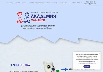 Снимок главной страницы am-nk.ru