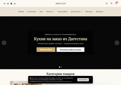 Снимок главной страницы abdullini.ru