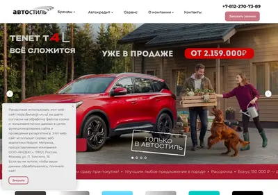 Снимок главной страницы avtostyl-vn.ru
