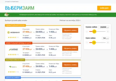 Снимок главной страницы b1gzaim.ru