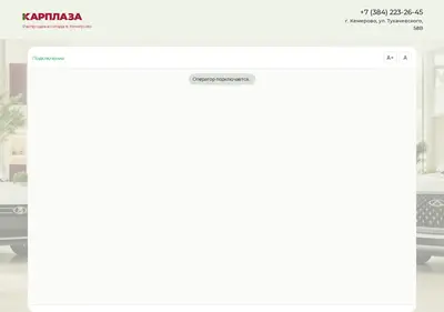 Снимок главной страницы chatsalon.ru