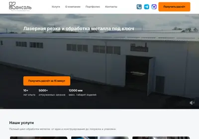 Снимок главной страницы c-metall.ru
