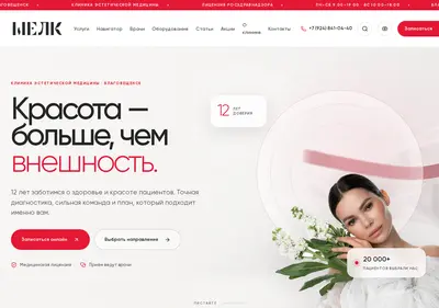 Снимок главной страницы salon-shelk.su
