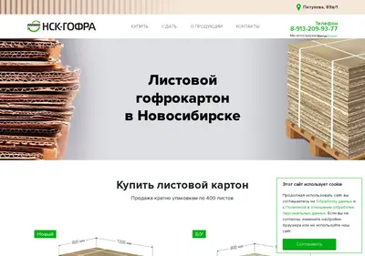 Снимок главной страницы gofra.su