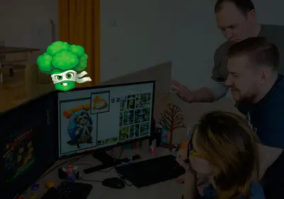 Снимок главной страницы broccoligames.ru