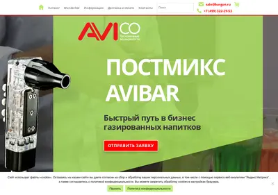 Снимок главной страницы bargun.ru