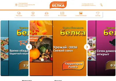 Снимок главной страницы belka-market.ru