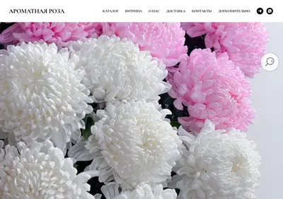 Снимок главной страницы aromatnayaroza.ru