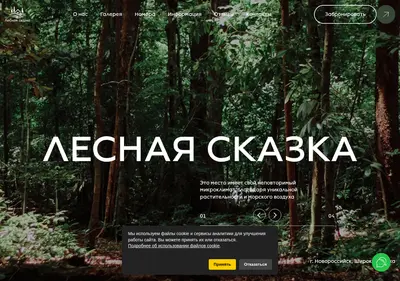 Снимок главной страницы baza-lesnayaskazka.ru