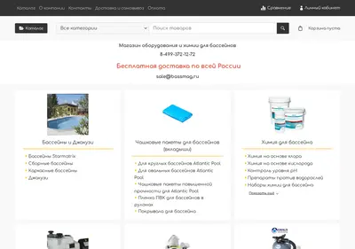 Снимок главной страницы bassmag.ru