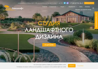 Снимок главной страницы alsspb.ru