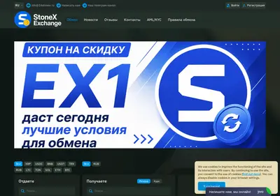 Снимок главной страницы 24stonex.ru