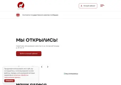 Снимок главной страницы aldyn-cheri.ru