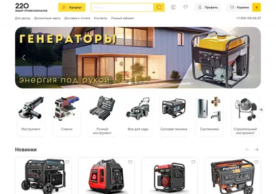 Снимок главной страницы 220lg.ru
