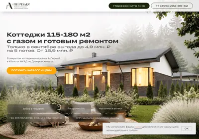 Снимок главной страницы sk-anfinel.ru
