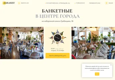 Снимок главной страницы amrarest.ru