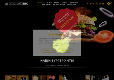 Снимок главной страницы bro-anapa.ru