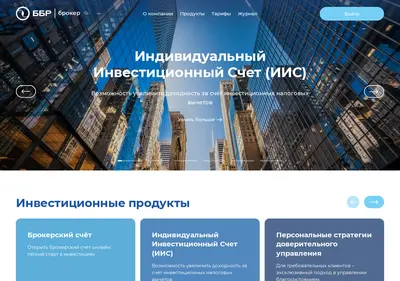 Снимок главной страницы bbrbroker.ru