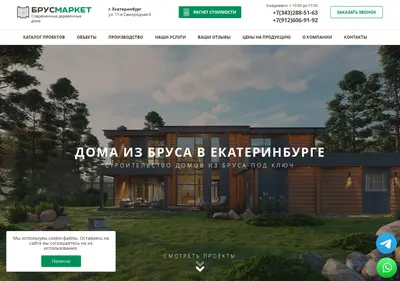 Снимок главной страницы brus-market.ru