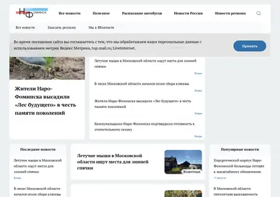 Снимок главной страницы 24nf.ru