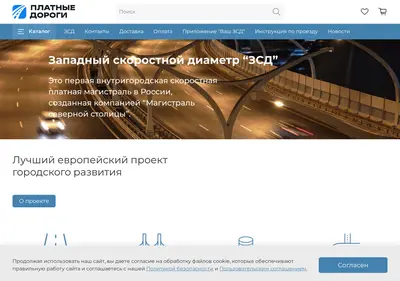 Снимок главной страницы zsd.spb.ru