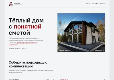 Снимок главной страницы alyans-izhs.ru