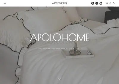 Снимок главной страницы apolo-home.ru
