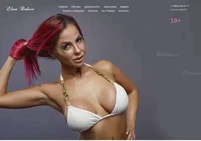 Снимок главной страницы berkova.ru