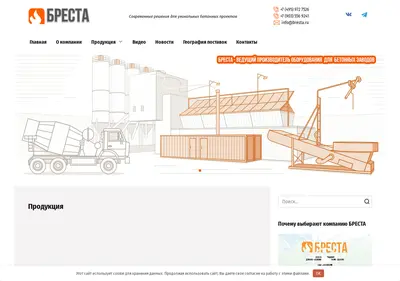 Снимок главной страницы bresta.ru